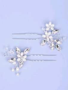 Crystal Blossom Hair Pin
